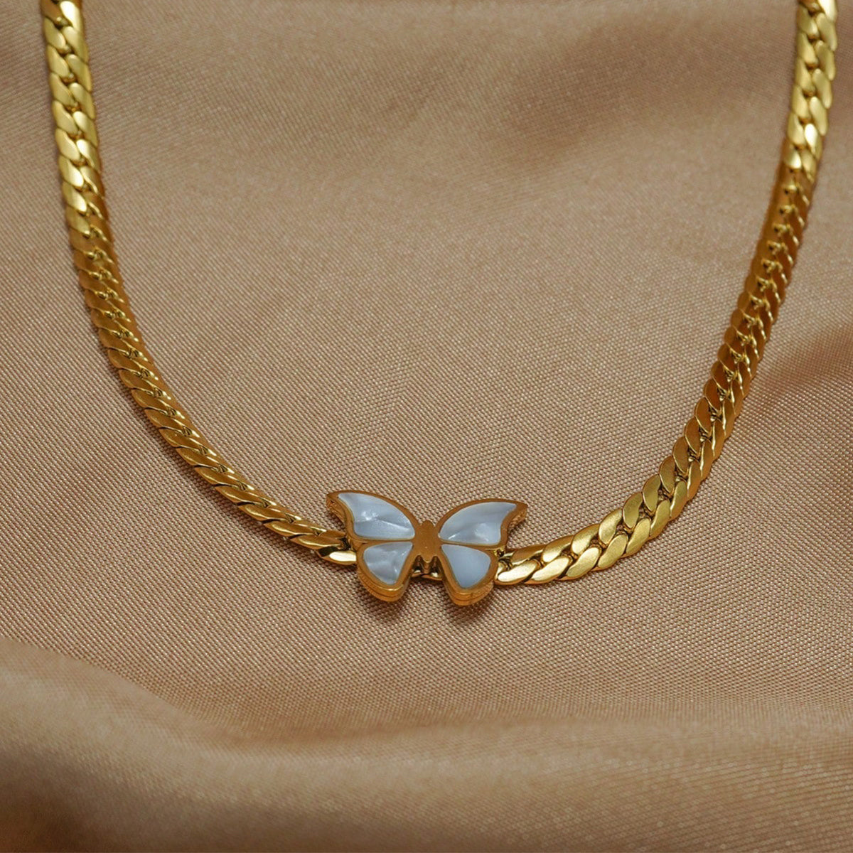 4-Piece Elegant Butterfly Jewelry Set – 18K Gold-Plated Jewelry 2025