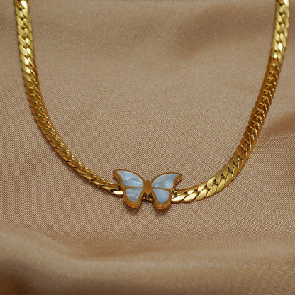  4-Piece Elegant Butterfly Jewelry Set – 18K Gold-Plated Jewelry 2025