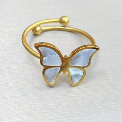  4-Piece Elegant Butterfly Jewelry Set – 18K Gold-Plated Jewelry 2025